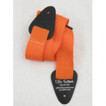 Dimarzio 2 INCH NYLON STRAP W/Leather ENDS NEON ORANGE DD3100NOR купить