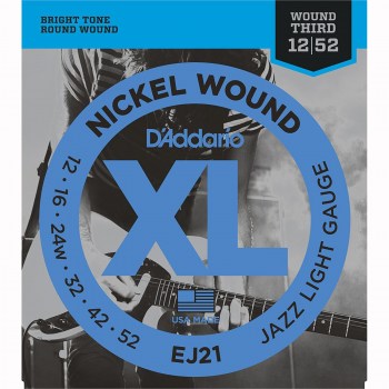 D`addario Ej21 Set Elec Gtr Xl Jazz Lite купить