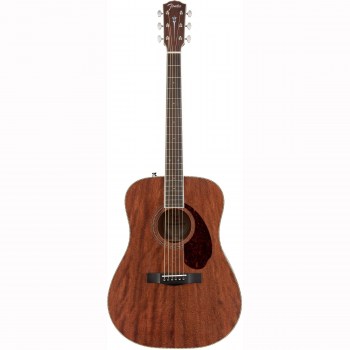 Fender Pm-1 Dreadnought All Mahogany With Case, Natural Ov купить