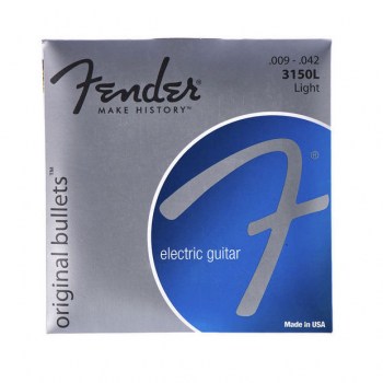 Fender STRINGS NEW Original BULLET 3150L PURE NKL BULLET END 9-42 купить