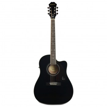 Epiphone AJ-220SCE Ebony купить