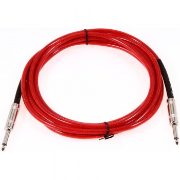 Fender 20` CALIFORNIA Instrument Cable CANDY APPLE RED купить