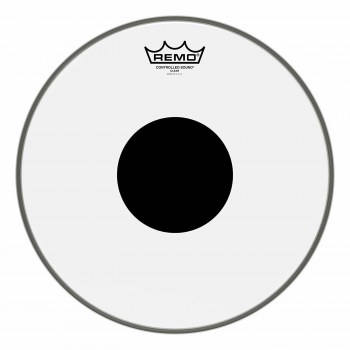 Remo Cs-0313-10- Batter, Controlled Sound®, Clear, 13` Diameter, Black Dot™ On Top купить