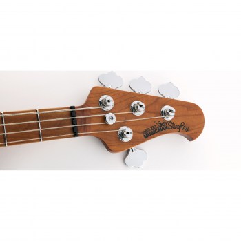 Music Man Stingray  - Dropped Copper - Roasted Maple/maple - White купить