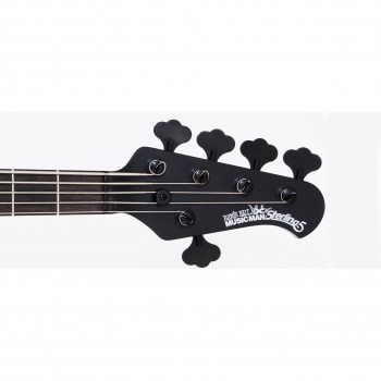 Music Man Sterling 5 H - Black - Maple Matching Headstock - Black купить