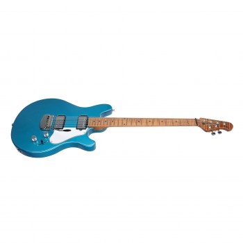 Music Man Valentine Trem - Toluca Lake Blue - Figured Roasted Maple/maple - Black купить