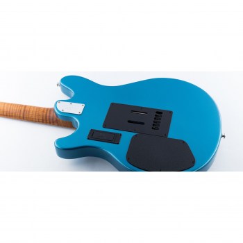 Music Man Valentine Trem - Toluca Lake Blue - Figured Roasted Maple/maple - Black купить