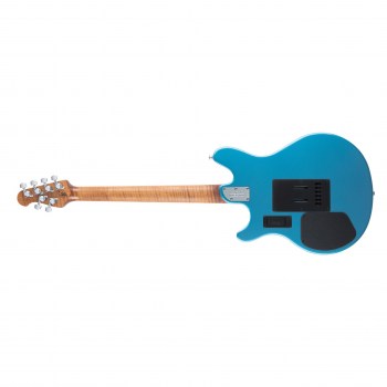 Music Man Valentine Trem - Toluca Lake Blue - Figured Roasted Maple/maple - Black купить