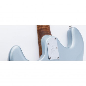 Music Man Cutlass Sss Trem - Vintage Turquoise - Figured Roasted Maple/maple - Parchment купить