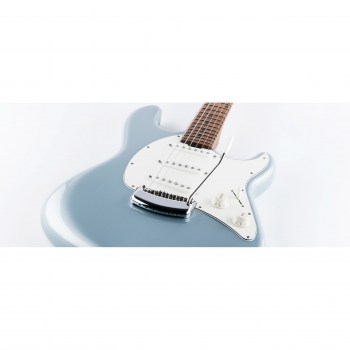 Music Man Cutlass Sss Trem - Firemist Silver - Figured Roasted Maple/maple - Parchment купить