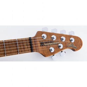 Music Man Cutlass Sss Trem - Firemist Silver - Figured Roasted Maple/maple - Parchment купить