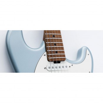 Music Man Cutlass Sss Trem - Firemist Silver - Figured Roasted Maple/maple - Parchment купить