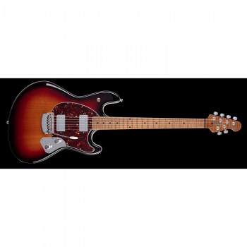 Music Man Stingray Guitar Hh Trem - Vintage Sunburst - Figured Roasted Maple/maple - Shell купить