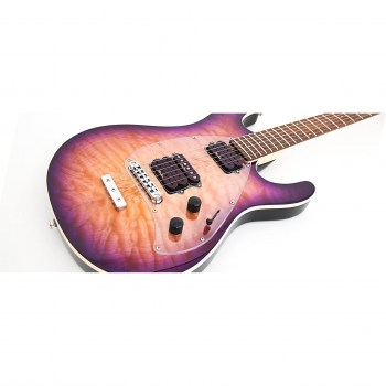 Music Man Steve Morse Y2d Std - Purple Sunset Flame - Rosewood - Clear купить