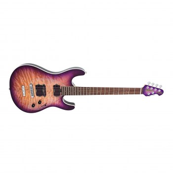 Music Man Steve Morse Y2d Std - Purple Sunset Flame - Rosewood - Clear купить