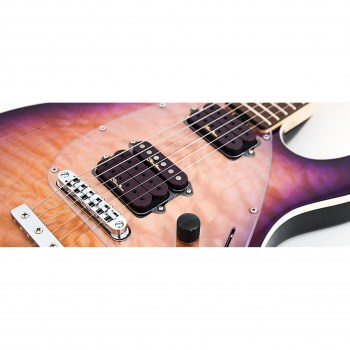 Music Man Steve Morse Y2d Std - Purple Sunset Flame - Rosewood - Clear купить