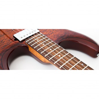 Music Man Bfr Luke 3 Hss - Blueberry Flame - Figured Roasted Maple/rosewood - No Pickguard купить