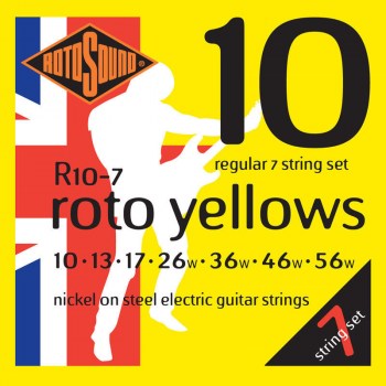 Rotosound R10-7 STRINGS NICKEL REGULAR купить