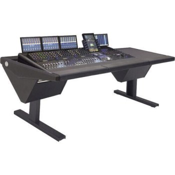 Argosy Avid S4 EG4-S4-5B-ND-B-B-B 5 Foot Wide, Nothing Left, Desk Right, Black EPs, Black legs купить