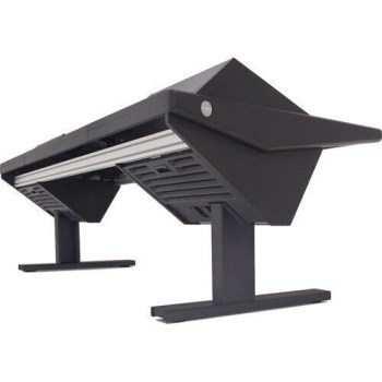 Argosy Avid S4 EG4-S4-5B-RD-B-B-B 5 Foot Wide, Rack Left, Desk Right, Black EPs, Black legs купить