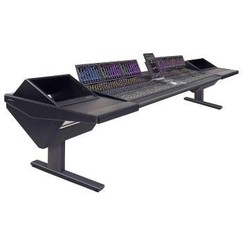 Argosy Avid S6 EG4-S6-7B-DR-B-B-B 7 bucket wide, Desk Left, Rack Right, Black EPs, Black legs купить