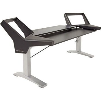 Argosy Halo-K88-B-T-S Halo K88 Desk w/Black EPs, Black Traceless Top, Silver Legs купить