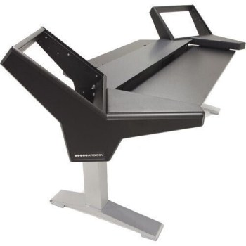 Argosy Halo-K88-B-T-S Halo K88 Desk w/Black EPs, Black Traceless Top, Silver Legs купить