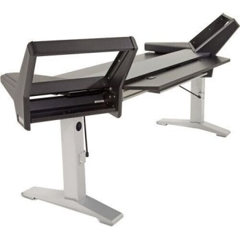 Argosy Halo-K88-B-T-S Halo K88 Desk w/Black EPs, Black Traceless Top, Silver Legs купить