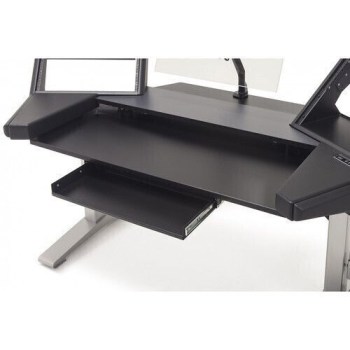 Argosy Halo-K-E2-XC-B-T-S Halo KE Ultimate,2Shelves,160 Spkr Platforms,KybdTray,D8 Mon. Arm,CPU Shelf,w/Black Top&Silver Legs купить