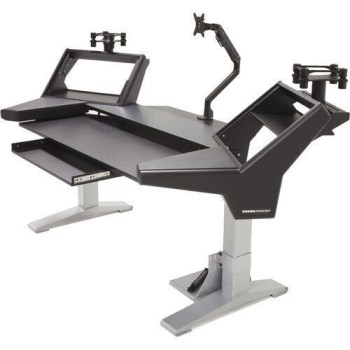 Argosy Halo-K-XC-B-T-S Halo K Ultimate,2 Shelves,160 Spkr Platforms,Kybrd try,D8 Monitor Arm, CPU Shelf,Black Top купить