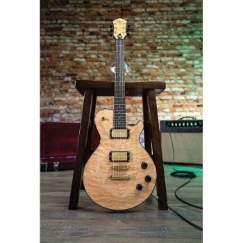 Michael Kelly Ele Gtr Patriot 20th ANNIVERSARY Natural Quilt Maple  (Seymour Duncan) купить