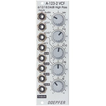 Doepfer A-123-2 Doepfer 6/12/18/24dB Highpass купить