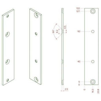 Tiptop Audio Z-Rails Bracket Pair купить