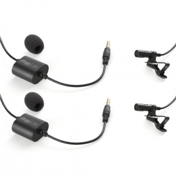 IK Multimedia iRig Mic Lav 2 Pack купить