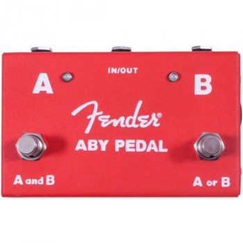 Fender 2-Switch ABY Pedal, Red купить