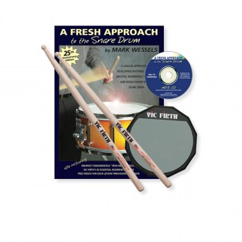 Vic Firth FASP Fresh Approach Starter Pack (includes SD1, practice pad and купить