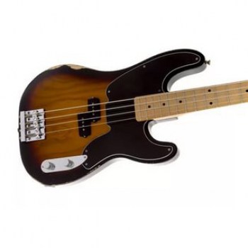 Fender Mike Dirnt Road Worn Precision Bass, Maple Fingerboard, 3-Color Sunburst купить