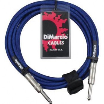 Dimarzio Instrument Cable 10` ELECTRIC BLUE EP1710SSEB купить