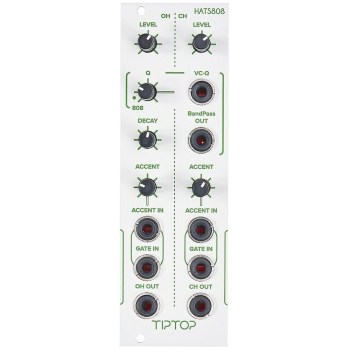 Tiptop Audio HATS808 TR808 Hi-Hats Drum Generator купить