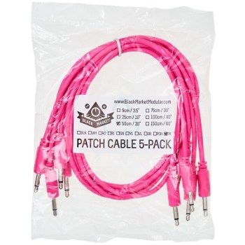 Black Market Modular patchcable 5-Pack 50 cm pink купить