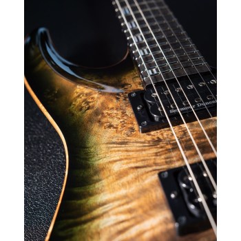 ESP Originals Japan HORIZON-CTM NT/Burl Maple Reptile Black Burst купить