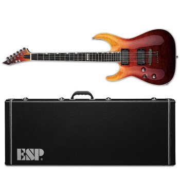 ESP E-II Horizon/NT-II/Tiger Eye Amber Fada Left Handed Japan купить