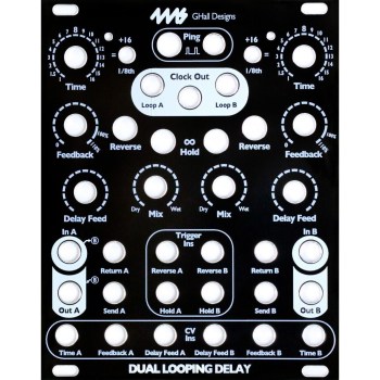 4MS DLD Black Faceplate купить