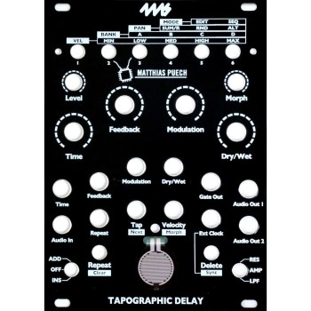 4MS TAPO Black Faceplate купить