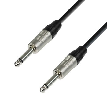 Adam Hall Cables K4 IPP 0600 - Instrument Cable REAN 6.3 mm Jack mono to 6.3 mm Jack mono 6 m купить