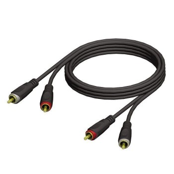 Adam Hall Cables REF 800 3 - Audio Cable 2 x RCA male to 2 x RCA male 3 m купить