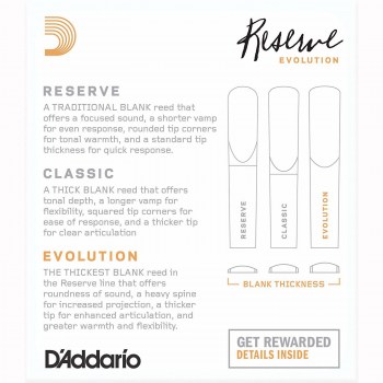 D`addario Woodwinds Reserve™ Evolution Reed купить