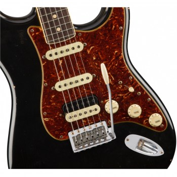 Fender Custom Shop Journeyman Relic PostModern HSS Strat, Rosewood Fingerboard, Aged Black купить