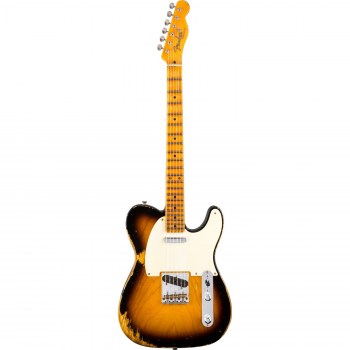 Fender Custom Shop 1953 Heavy Relic Telecaster, Maple Fingerboard, Wide-Fade 2-Color Sunburst купить