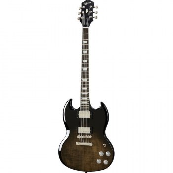 Epiphone SG Modern Figured Trans Black Fade купить